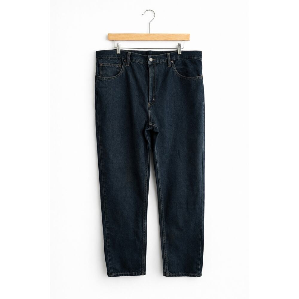Magellan Jeans Mens 38x30 Dark Wash Blue Denim Straight Leg Pants